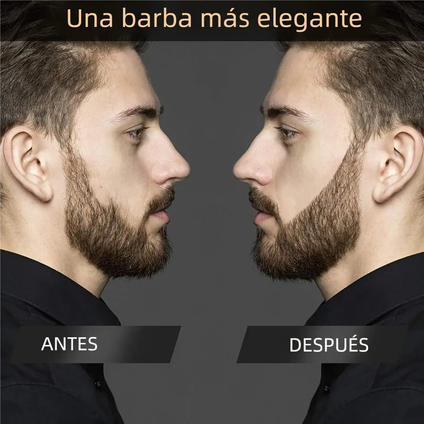 LÁPIZ RELLENO DE BARBA Y CEJAS- Resistente al Agua