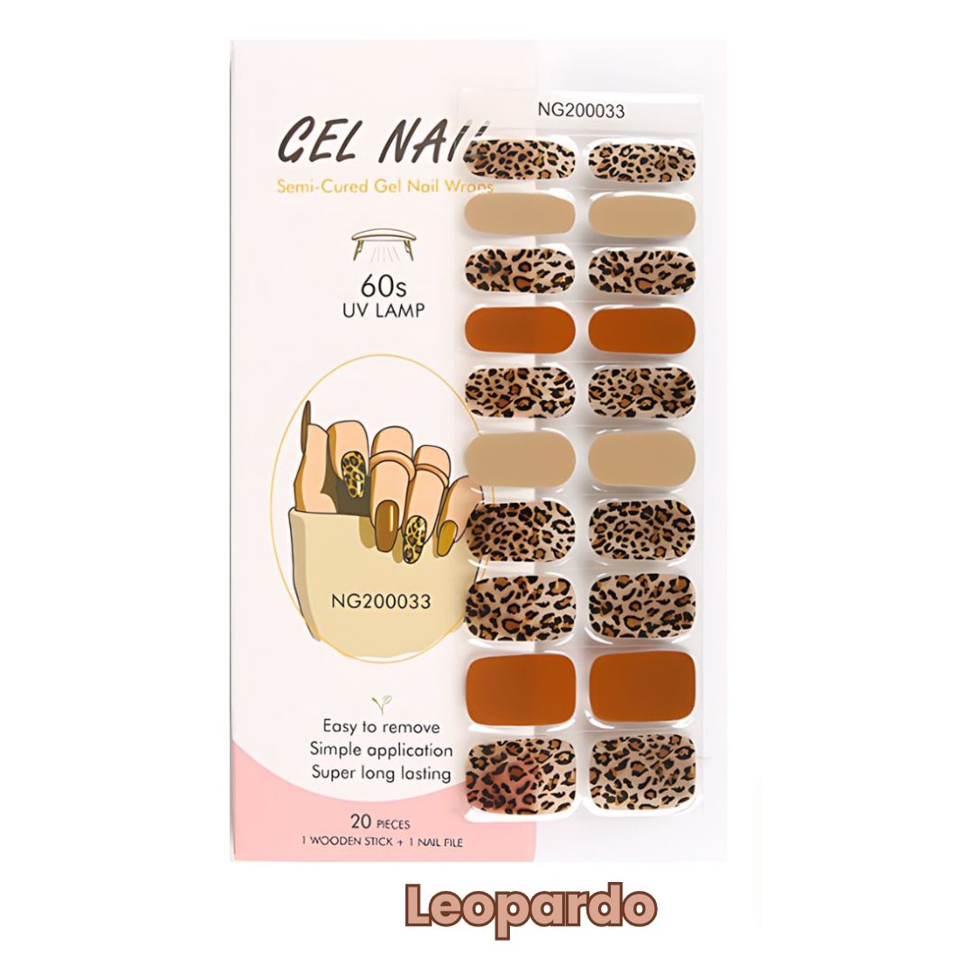 PEGATINAS PARA UÑAS EN GEL- ¡Estilo Perfecto!