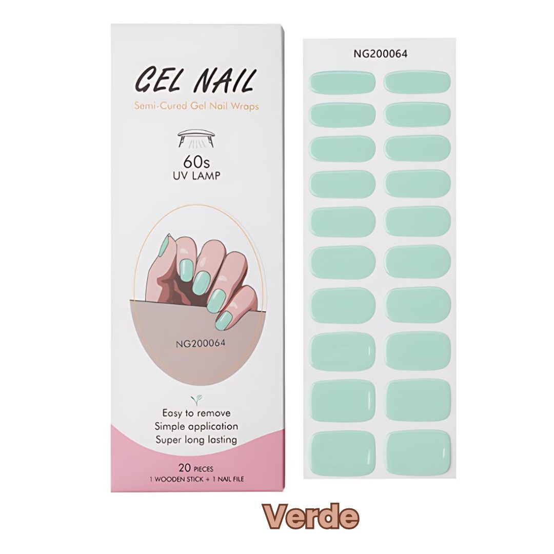 PEGATINAS PARA UÑAS EN GEL- ¡Estilo Perfecto!
