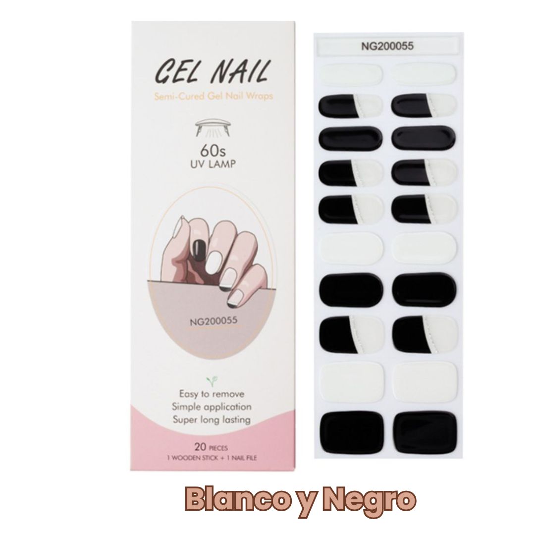 PEGATINAS PARA UÑAS EN GEL- ¡Estilo Perfecto!