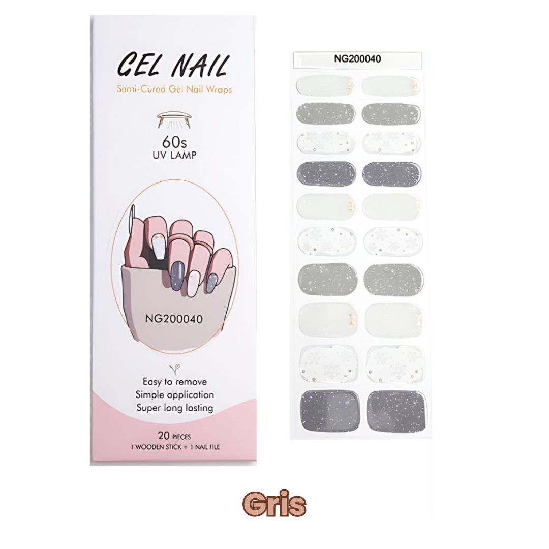 PEGATINAS PARA UÑAS EN GEL- ¡Estilo Perfecto!