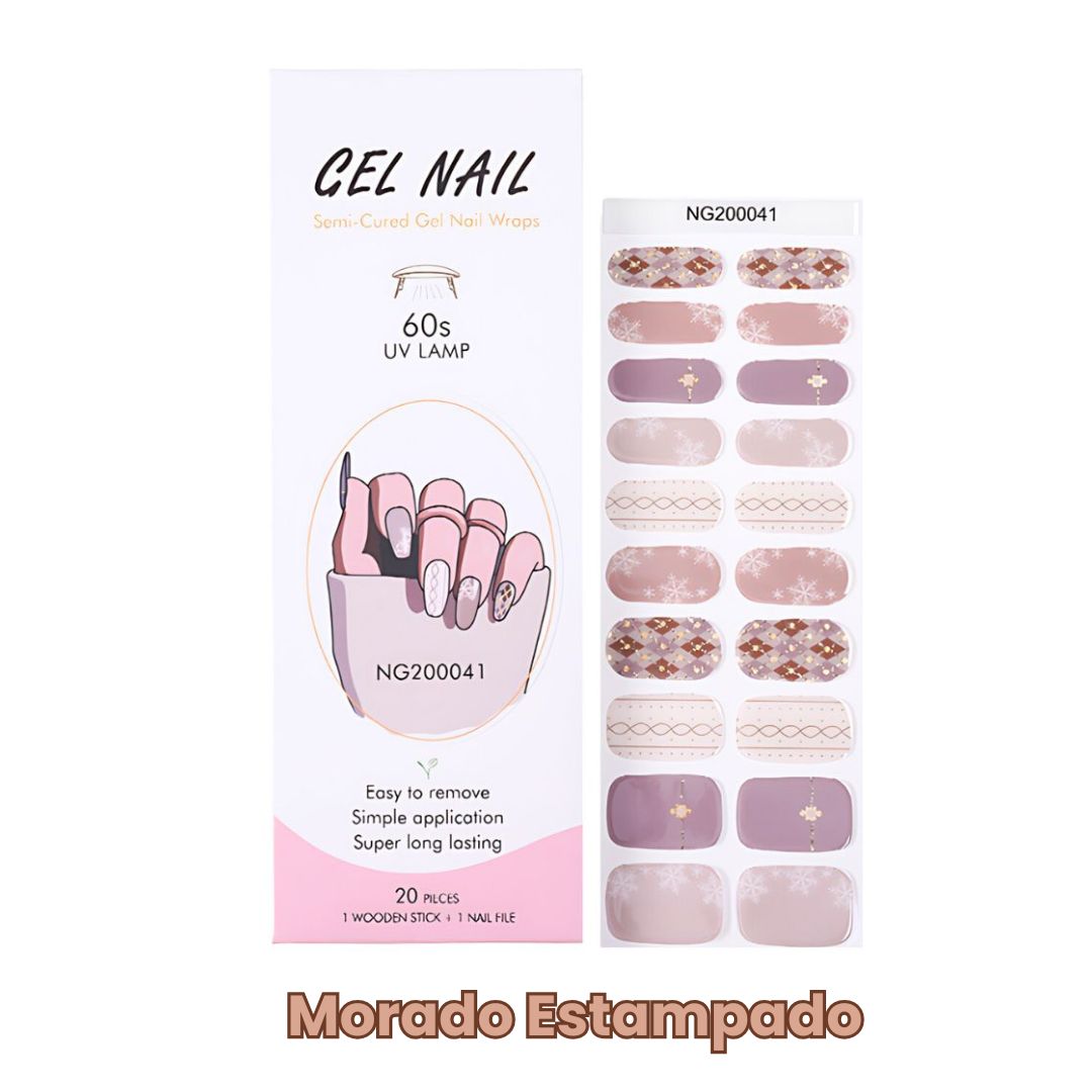 PEGATINAS PARA UÑAS EN GEL- ¡Estilo Perfecto!
