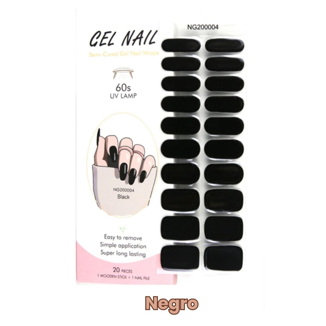PEGATINAS PARA UÑAS EN GEL- ¡Estilo Perfecto!