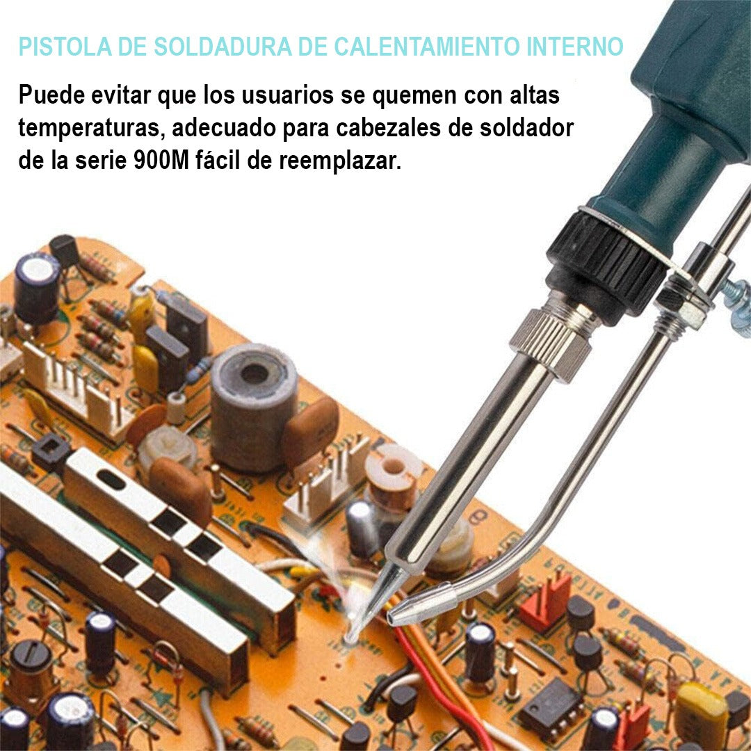 PISTOLA DE CAUTÍN PARA SOLDAR - 2 en 1