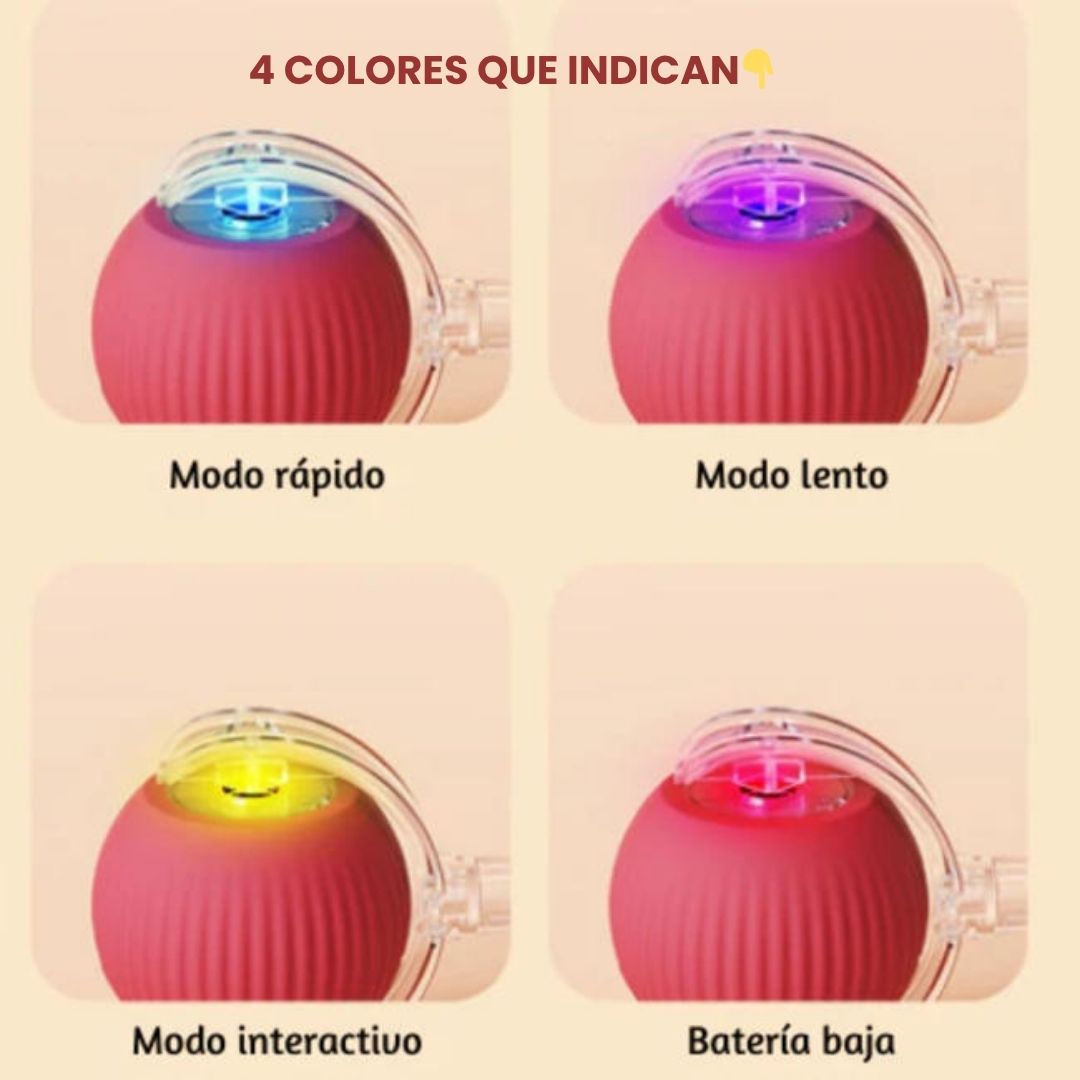 PELOTA INTERACTIVA-Mascotas Felices Siempre😺