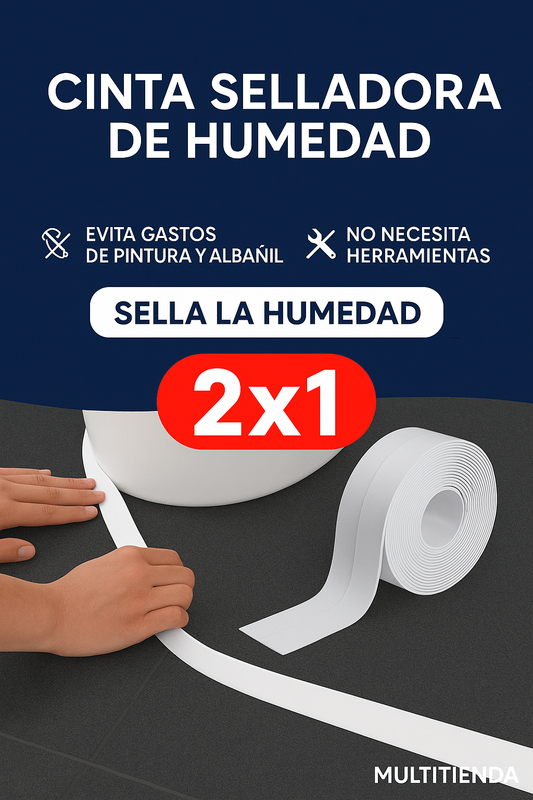 CINTA SELLADORA DE HUMEDAD - ¡Sella, Protege y Resiste!