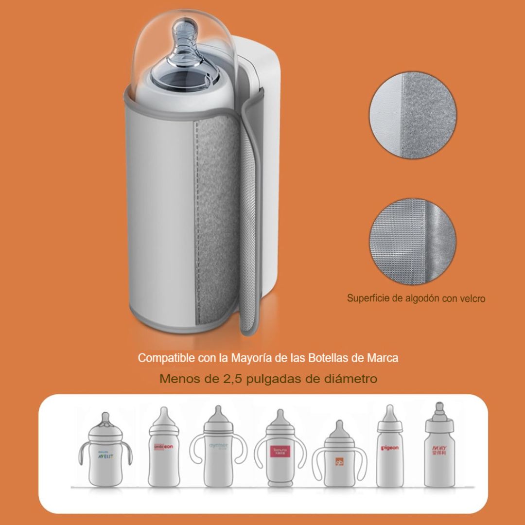CALENTADOR DE BIBERÓN PORTÁTIL PARA VIAJES