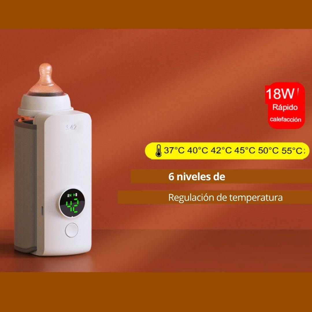 CALENTADOR DE BIBERÓN PORTÁTIL PARA VIAJES