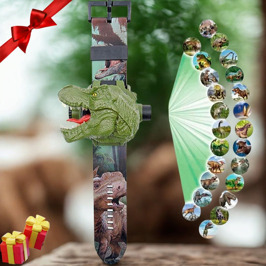 RELOJ CON PROYECTOR DIGITAL DE DINOSAURIO