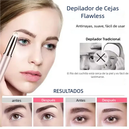 Depilador De Cejas Flawless - Cejas Perfectas Siempre