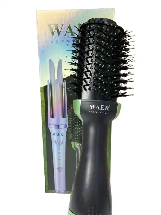 Combo WAER® Rizador Automático + Cepillo Secador