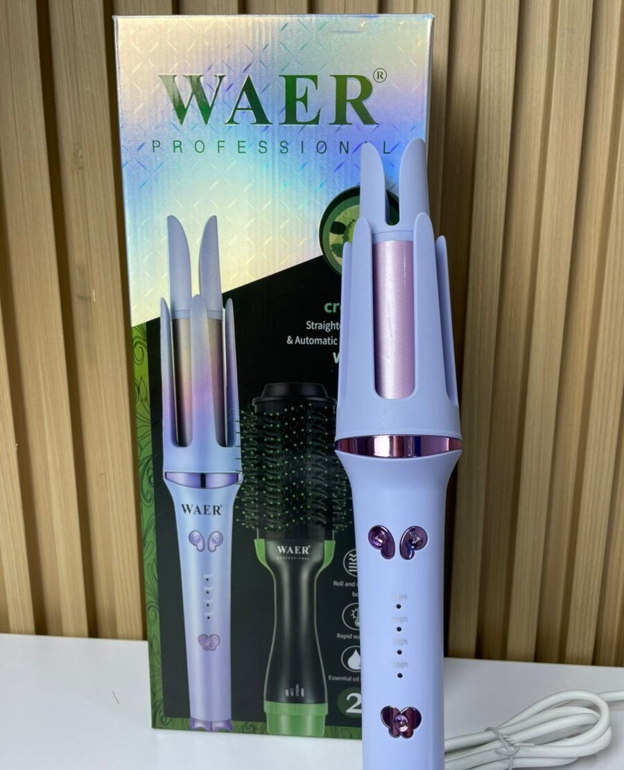 Combo WAER® Rizador Automático + Cepillo Secador