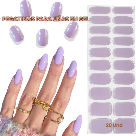 PEGATINAS PARA UÑAS EN GEL- ¡Estilo Perfecto!